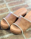 Vivian Tan Cream Detail Wedges