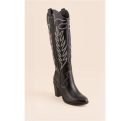 Mia Dakota Black Western Boots